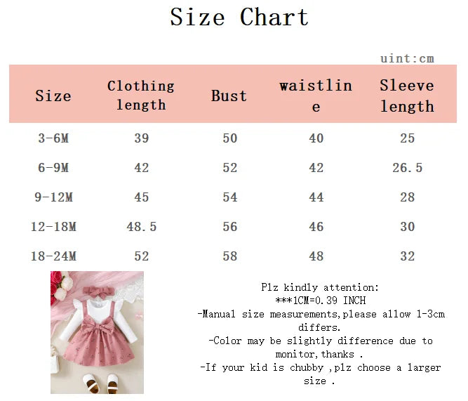 Set vestito per bambina per bambini Princess Dress +Fiocco  0-24 mesi