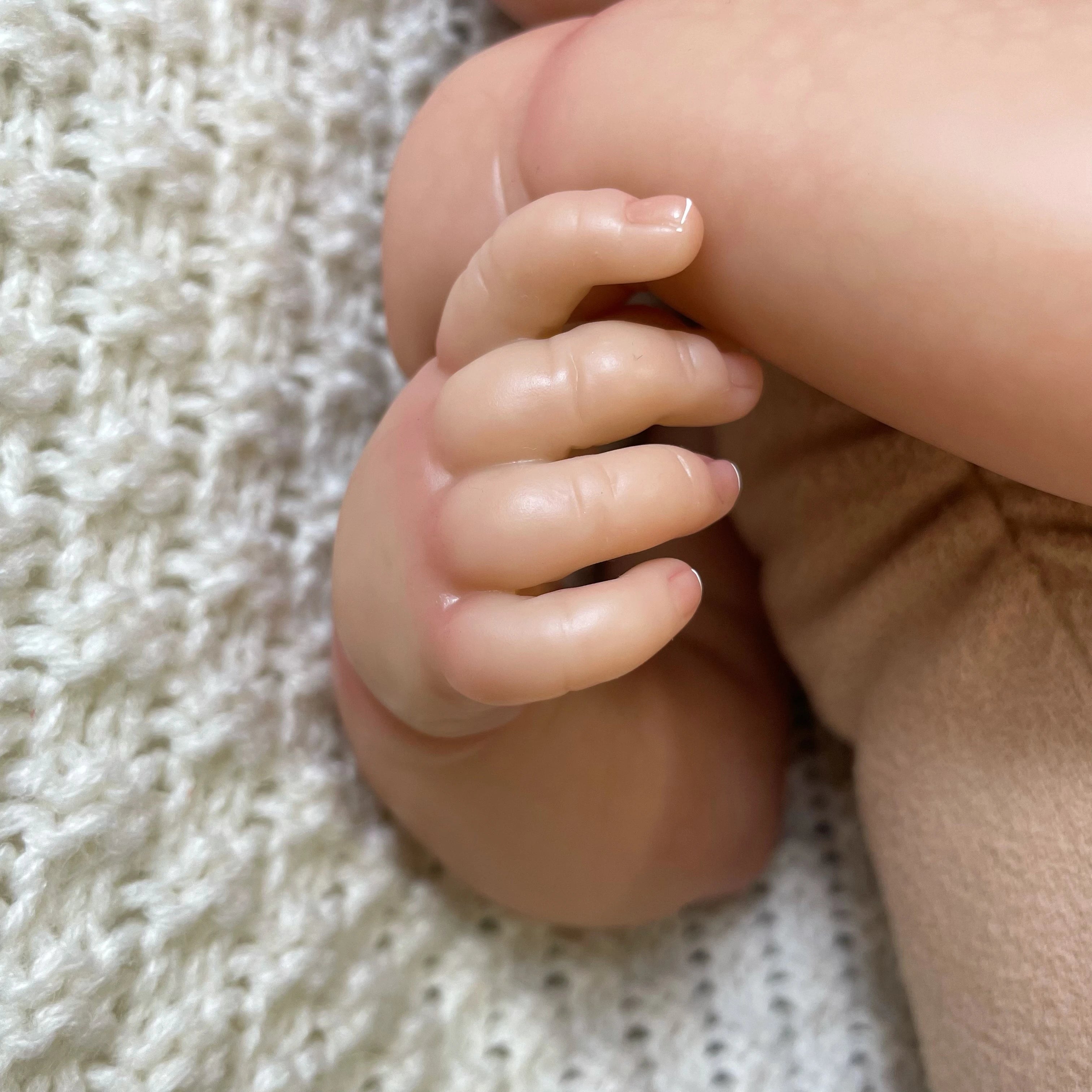 Realistic Bebe Body Doll LouLou Giocattolo fatto a mano 50cm