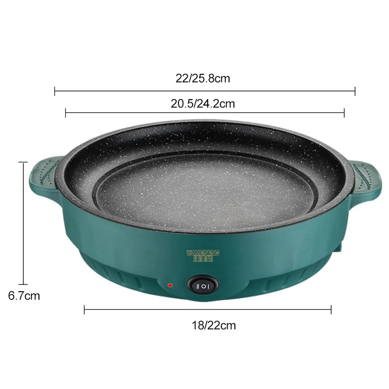 MultiCooker Elettrico Padella Elettrica 220V Antiaderente