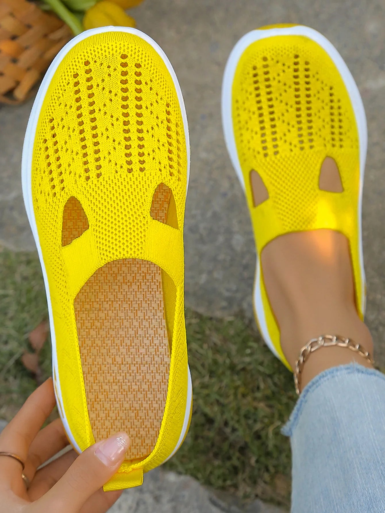 Scarpe sportive primaverili nuove da donna, alla moda, traspiranti, leggere, antiscivolo, resistenti all’usura,