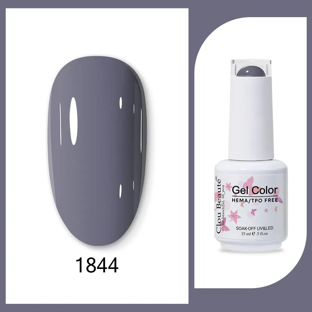 CLOU BEAUTÈ  15/10ml Semipermanente Gel Smalto Unghie 400 colori disponibili