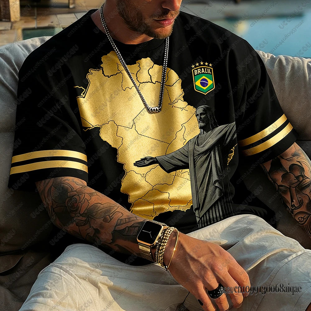 🇧🇷2026 T-shirt Brasil a maniche corte Top Quality vari colori