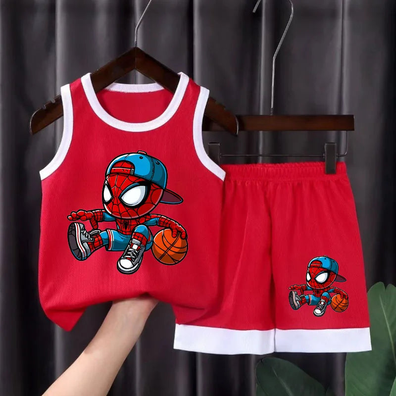 Set di vestiti sportivi Basket Style per bambini Traspiranti e comodi