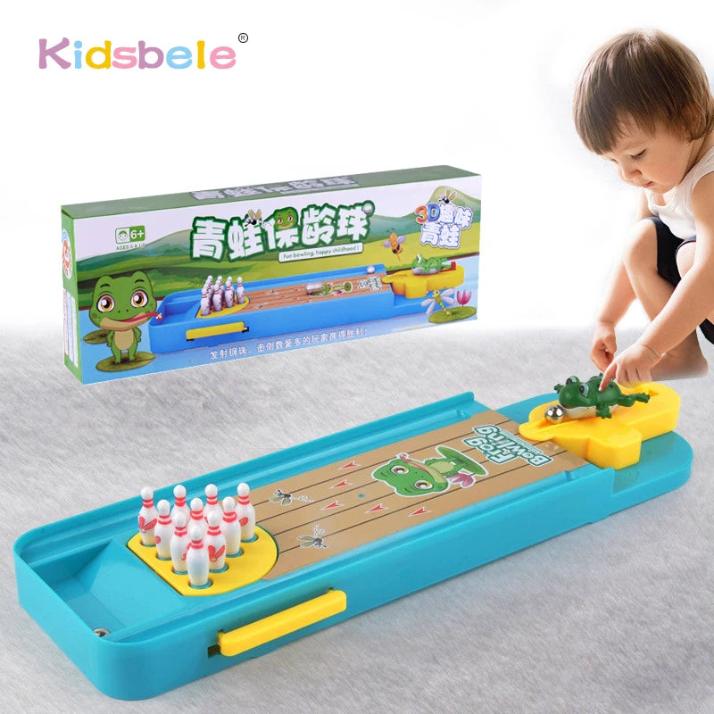 Mini Bowling Giocattolo Divertente Interattivo Per Bambini